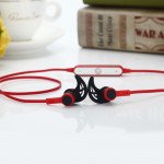Wholesale HD Wireless Bluetooth Stereo Sports Headset BT12 (Red)